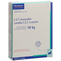 CET Zahnhygiene Kaustreifen Hunde -10kg 200 g