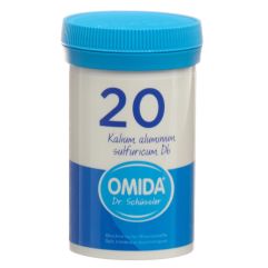 Omida Schüssler Nr20 Kalium aluminium sulfuricum Tabl D 6 Ds 100 g