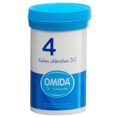 Omida Schüssler Nr4 Kalium chloratum Tabl D 12 Ds 100 g