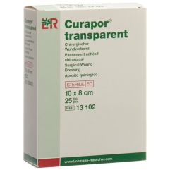 Curapor Wundverband 8x10cm transparent 25 Btl