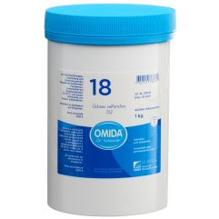 Omida Schüssler Nr18 Calcium sulfuratum Tabl D 12 Ds 1000 g