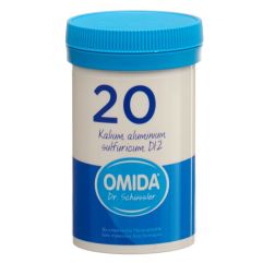 Omida Schüssler Nr20 Kalium aluminium sulfuricum Tabl D 12 Ds 100 g