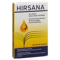 HIRSANA Capsules huile millet doré 30 pce