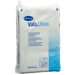 VALACLEAN Film gant toilette usage unique 50 pce