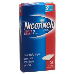 NICOTINELL FRUIT 2 mg 24 Kaugummi