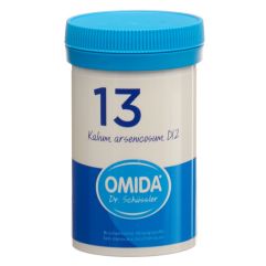 Omida Schüssler Nr13 Kalium arsenicosum Tabl D 12 Ds 100 g