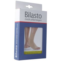 Bilasto Fussgelenkbandage XL Ferse offen beige 1 Stück