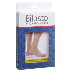 Bilasto Fussgelenkbandage S Ferse geschlossene beige 1 Stück