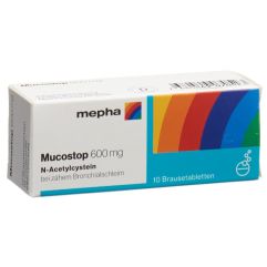 MUCOSTOP cpr eff 600 mg 10 pce