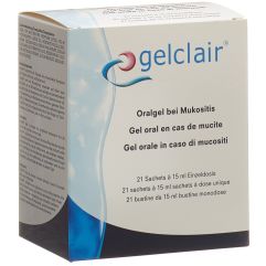 GELCLAIR gel 21 sach 15 ml