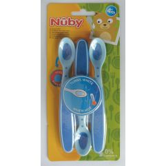 Nuby Breilöffel wärmesensitiv Soft Flex 3 Stk