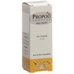 PROPOLI gouttes 20 % sans alcool 20 ml