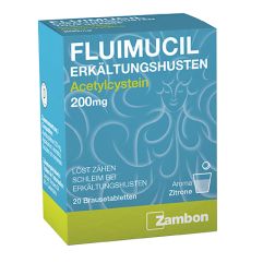 FLUIMUCIL toux grasse cpr eff 200 mg 20 pce