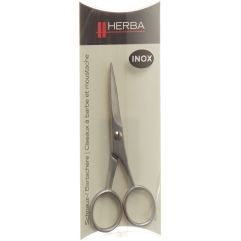 HERBA ciseaux moustache barbe inox