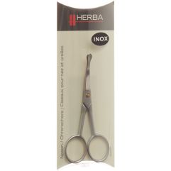 HERBA ciseaux pour le nez et les oreilles inox