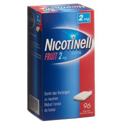 NICOTINELL FRUIT 2 mg 96 Kaugummi