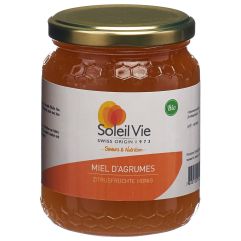 SOLEIL VIE miel d'agrumes bio 500 g