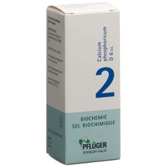 PFLÜGER SCHÜSSLER no2 calc phos gouttes 6 D 30 ml