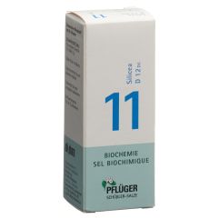 PFLÜGER SCHÜSSLER no11 silicea gouttes 12 D 30 ml