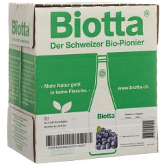 BIOTTA Myrtilles des bois Bio 6 fl 5 dl