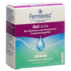 Fermavisc Gel sine Gtt Opht 20 Monodos 0.35 ml