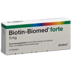 BIOTINE Biomed forte cpr 5 mg 30 pce