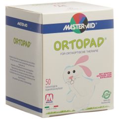 Ortopad Occlusionspflaster Medium weiss 2-4 Jahre 50 Stk