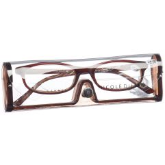 Nicole Diem Lesebrille 2.50dpt Cannes braun