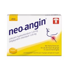 neo-angin citron 24 Halspastillen