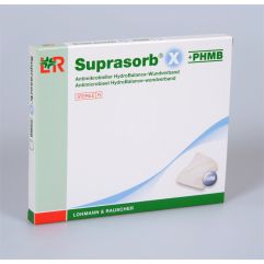 SUPRASORB X+PHMB pansement HydroBal 14x20cm 5 pce