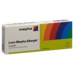 Lora-Mepha Allergie Tabl 10 mg 14 Stk