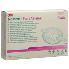 3M TEGADERM FOAM compr mousse 6x7.6cm adh 10 pce