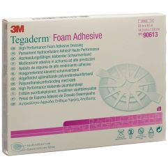 3M Tegaderm Foam Schaumkompresse 10x11cm oval adhesive 5 Stk