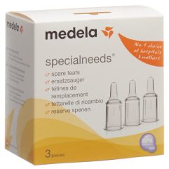 MEDELA tétine remplacement p special needs 3 pce