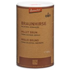 NaturKraftWerke Braunhirse wildform gemahlen Demeter 500 g