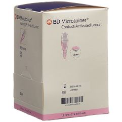 BD MICROTAINER kont Lanzetten 21Gx1.8mm pi 200 Stk