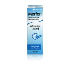 MERFEN solution aqueuse incolore spr 50 ml