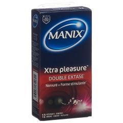 MANIX Xtra Pleasure préservatifs 12 pce