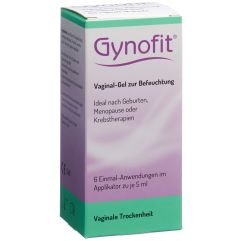 GYNOFIT gel vaginale humidification 6 x 5 ml