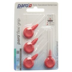 PARO Flexi Grip 1.9mm xxx-fin rouge cylindr 4 pce