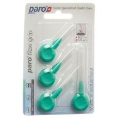 PARO Flexi Grip 5mm medium vert cylindrique 4 pce