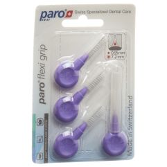 PARO Flexi Grip 8mm coarse violet zylindr 4 pce