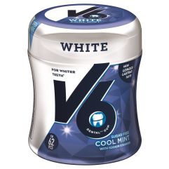 V6 Genie White Kaugummi Cool Mint Ds 60 Stk