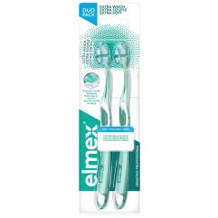 ELMEX SENSITIVE PROF brosse à dents duo 2 pce