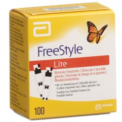 Abbott FreeStyle Lite Blutzucker-Teststreifen 100 Stk