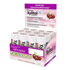 Miradent Xylitol Kaugummi Cranberry 12 x 30 Stk