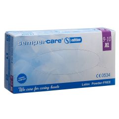 SEMPERCARE Edition gants Latex XL n poudré 90 pce