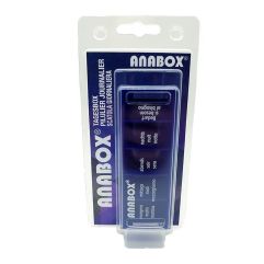 ANABOX distributeur médicaments 1jour bleu