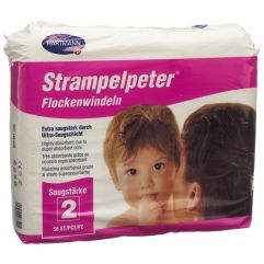 STRAMPELPETER couches bébés absorption 2 56 pce