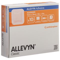 ALLEVYN  ADHESIVE Wundverband 10x10cm 10 Stk